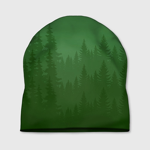 Шапка Зеленый Лес / 3D-принт – фото 1