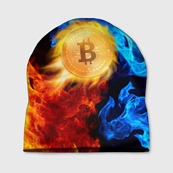 Шапка БИТКОИН BITCOIN FIRE