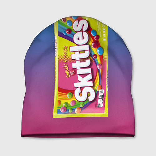 Шапка Skittles Желтый / 3D-принт – фото 1