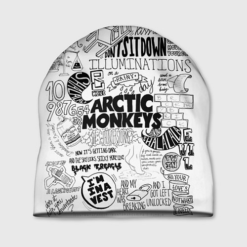 Шапка Arctic Monkeys / 3D-принт – фото 1