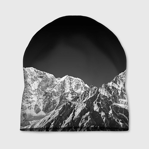 Шапка ГОРЫ В МОЕМ СЕРДЦЕ КАМУФЛЯЖ / 3D-принт – фото 1
