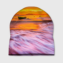 Шапка Закат на пляже, цвет: 3D-принт