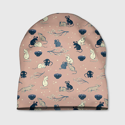Шапка Мышки в японском стиле / 3D-принт – фото 1