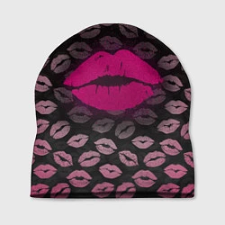 Шапка Малиновые губы, цвет: 3D-принт