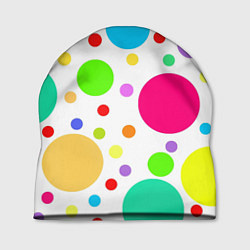 Шапка Polka dot, цвет: 3D-принт