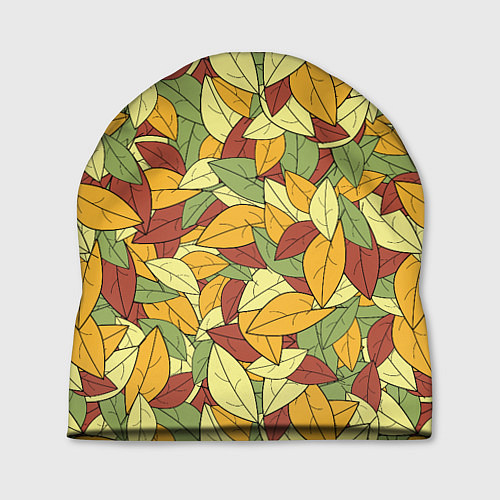 Шапка Яркие осенние листья / 3D-принт – фото 1