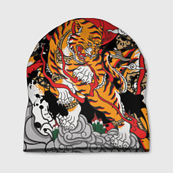 Шапка Самурайский тигр, цвет: 3D-принт