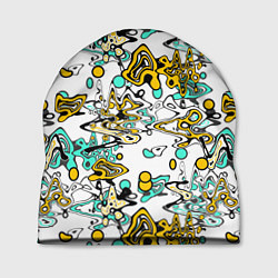 Шапка Абстрактный современный узор в стиле граффити