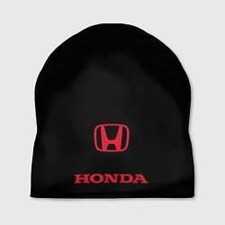 Шапка HONDA - логотип красный, цвет: 3D-принт