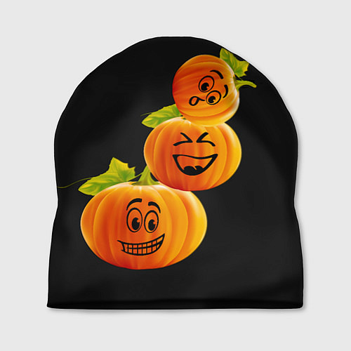 Шапка Хэллоуин смешные тыквы / 3D-принт – фото 1