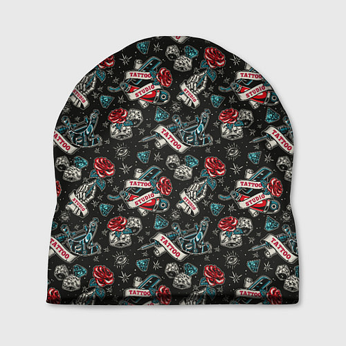 Шапка TATTOO / 3D-принт – фото 1