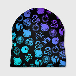 Шапка 7 СМЕРТНЫХ ГРЕХОВ НЕОН ЭМБЛЕМЫ