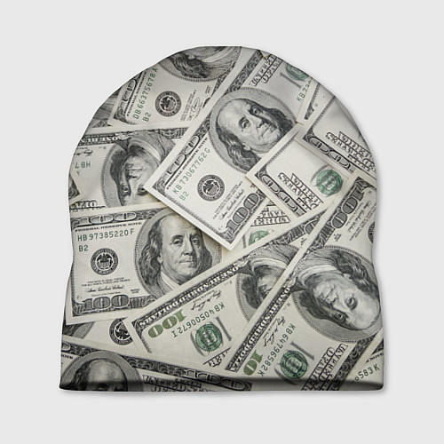 Шапка Dollars money / 3D-принт – фото 1