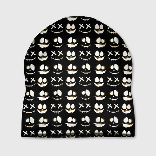 Шапка Прикольные смайлы Хэллоуин 2 Halloween 2 / 3D-принт – фото 1