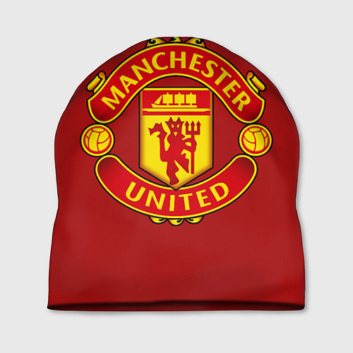 Шапка Manchester United F C / 3D-принт – фото 1