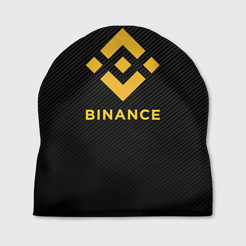 Шапка БИНАНС ЛОГО CARBON BINANCE LOGO / 3D-принт – фото 1