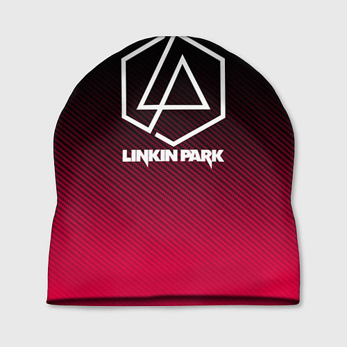 Шапка LINKIN PARK LOGO CARBON / 3D-принт – фото 1