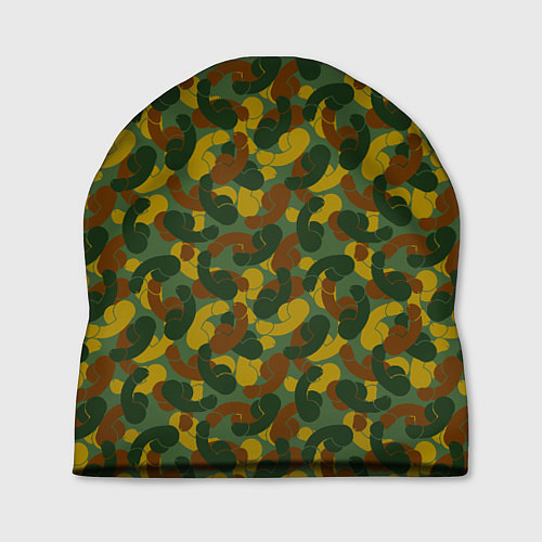 Шапка Бесстыдник камуфляж / 3D-принт – фото 1