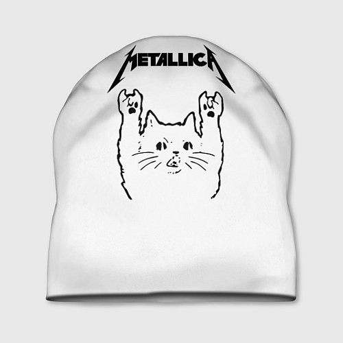 Шапка Metallica Meowtallica / 3D-принт – фото 1