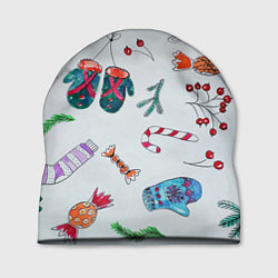 Шапка Шарики фонарики