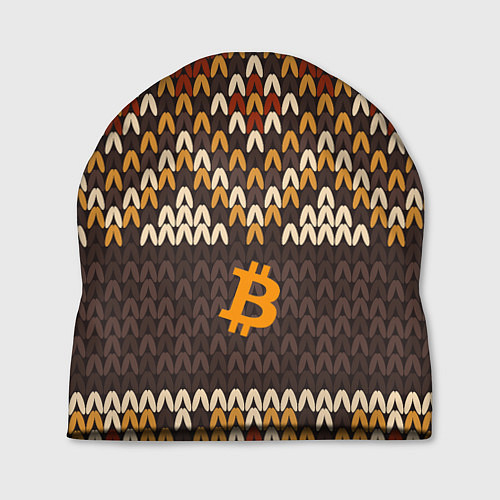 Шапка BITCOIN NEW YEAR Z / 3D-принт – фото 1