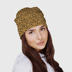 Шапка Леопард Leopard, цвет: 3D-принт — фото 2