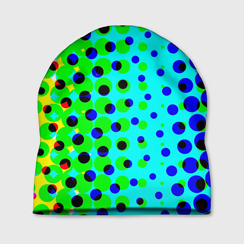 Шапка Цветная кислота / 3D-принт – фото 1