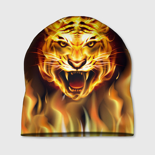 Шапка Тигр В Пламени / 3D-принт – фото 1