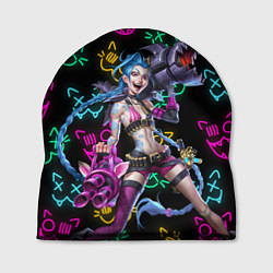 Шапка JINX ARCANE NEON MEOW! LOL