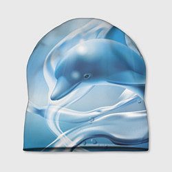 Шапка Дельфин в лазурном океане, цвет: 3D-принт