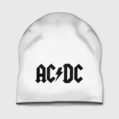 Шапка ACDC white / 3D-принт – фото 1