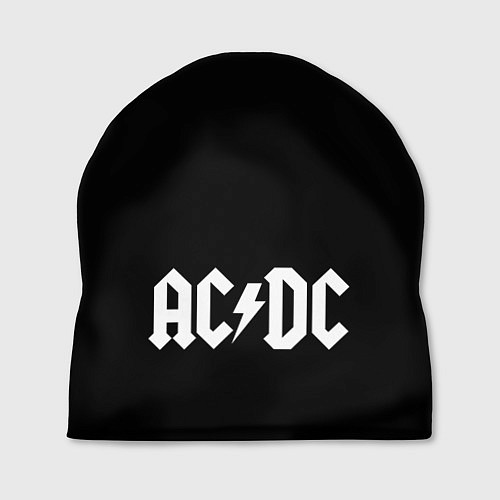 Шапка ACDC - Black / 3D-принт – фото 1