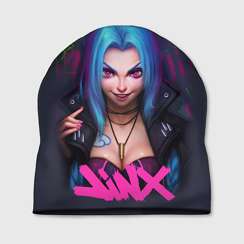 Шапка League Of Legends ARCANE JINX / 3D-принт – фото 1