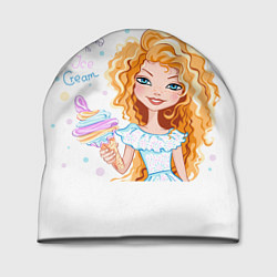 Шапка Принцесса и мороженое, цвет: 3D-принт