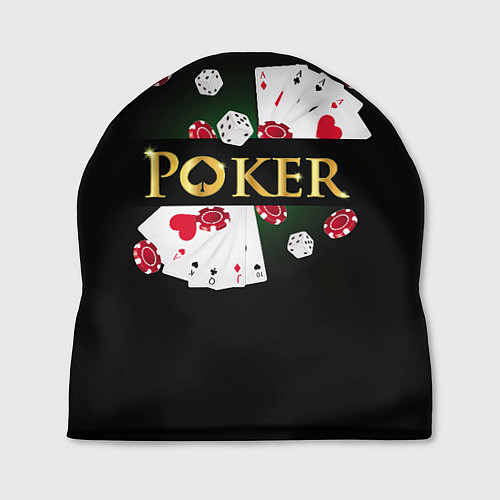 Шапка Покер POKER / 3D-принт – фото 1