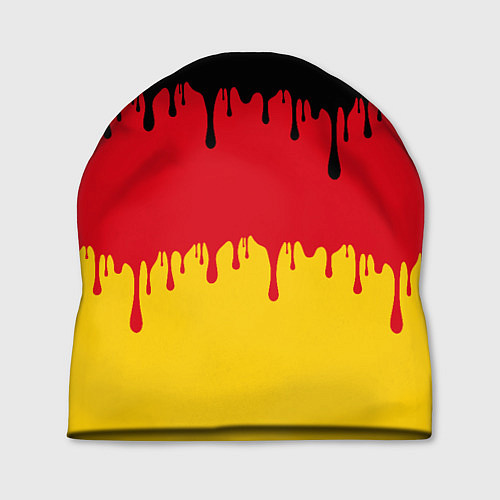 Шапка Флаг Германии потёки / 3D-принт – фото 1