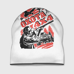 Шапка ОХОТА 4Х4, цвет: 3D-принт