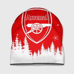 Шапка FC ARSENAL WINTER ФК АРСЕНАЛ ЗИМНИЙ СТИЛЬ, цвет: 3D-принт