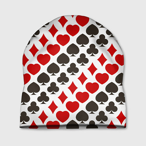 Шапка Карточные Масти Card Suits / 3D-принт – фото 1