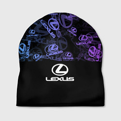 Шапка LEXUS LOGO NEON PATTERN