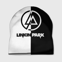 Шапка Linkin Park ЧБ, цвет: 3D-принт