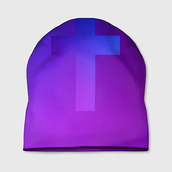 Шапка Крест в неоне, цвет: 3D-принт