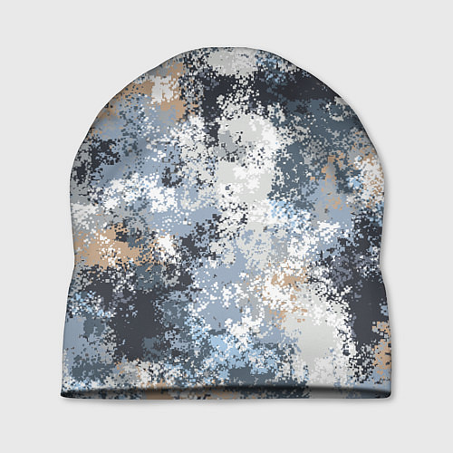 Шапка Камуфляж Василиск Горы / 3D-принт – фото 1