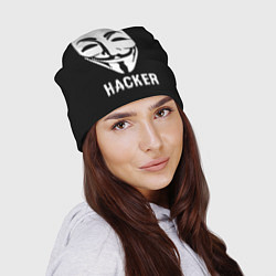 Шапка HACKER Маска V, цвет: 3D-принт — фото 2