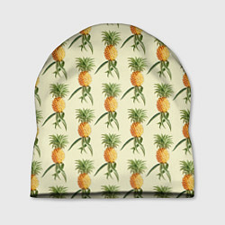 Шапка Побеги ананасов, цвет: 3D-принт