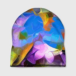Шапка Цветочный узор Summer, цвет: 3D-принт