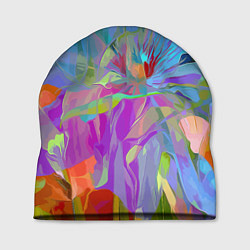 Шапка Abstract color pattern Summer 2022, цвет: 3D-принт