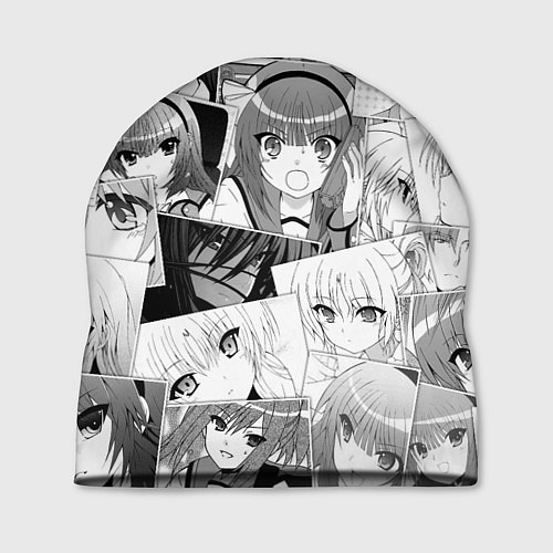 Шапка Ангельские ритмы паттерн / 3D-принт – фото 1