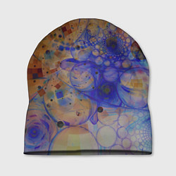 Шапка Круги, фракталы, цвет: 3D-принт