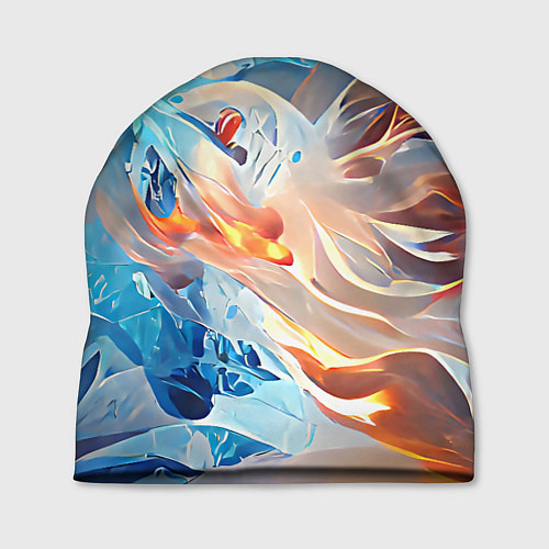 Шапка Ice & flame / 3D-принт – фото 1